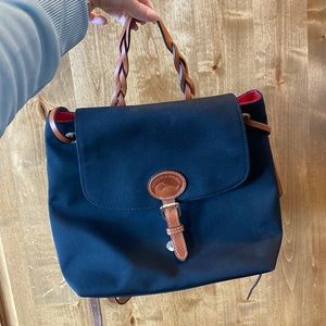 Dooney & Bourke nylon flap backpack